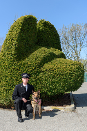 PC Matthew Rogers & PD Nibble Notts Police